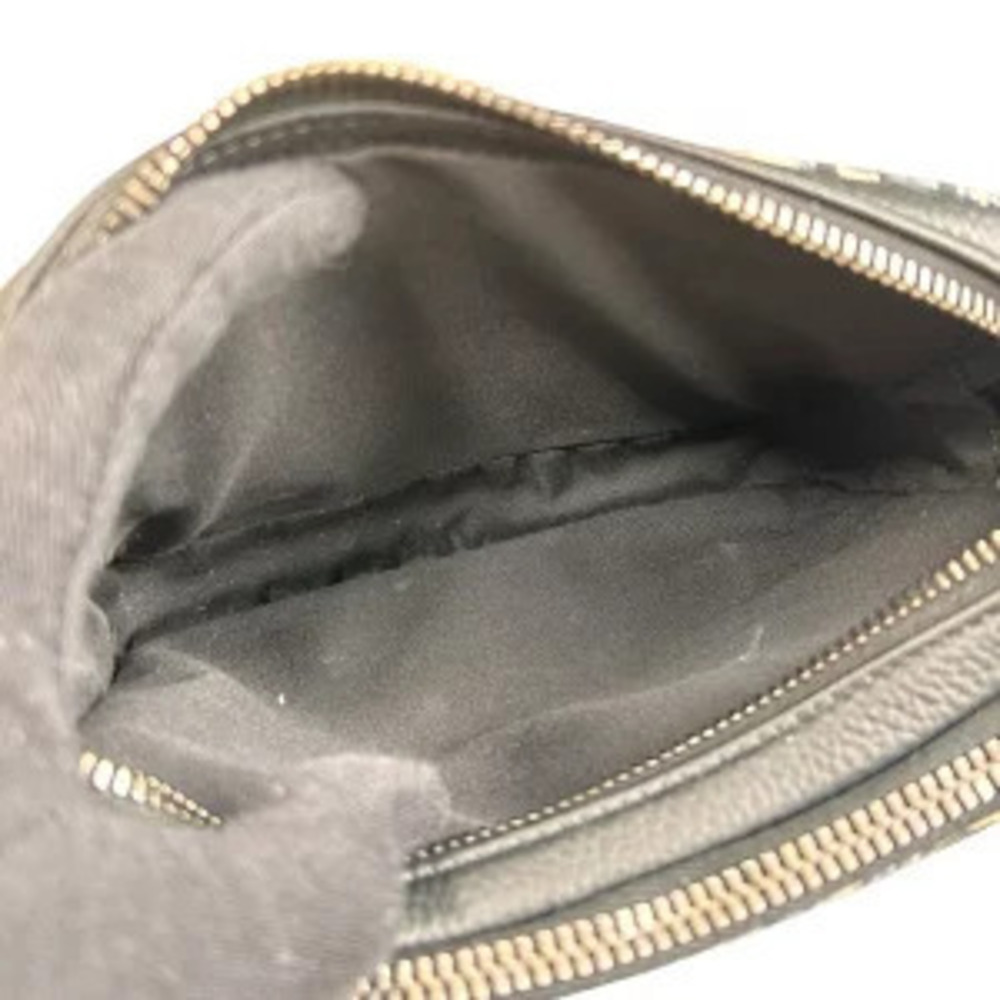 Christian Dior Oblique Jacquard Shoulder Bag Canvas